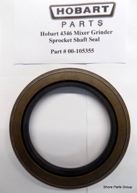 Hobart 4346 Mixer Grinder 00-105355 Sprocket Shaft Oil Seal